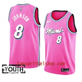Miami Heat Trikot Tyler Johnson 8 2018-19 Nike Pink Swingman - Kinder